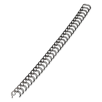 Fellowes® Wire Bindings, 1-4" Diameter, 35 Sheet Capacity, Black, 25-pack freeshipping - TVN Wholesale